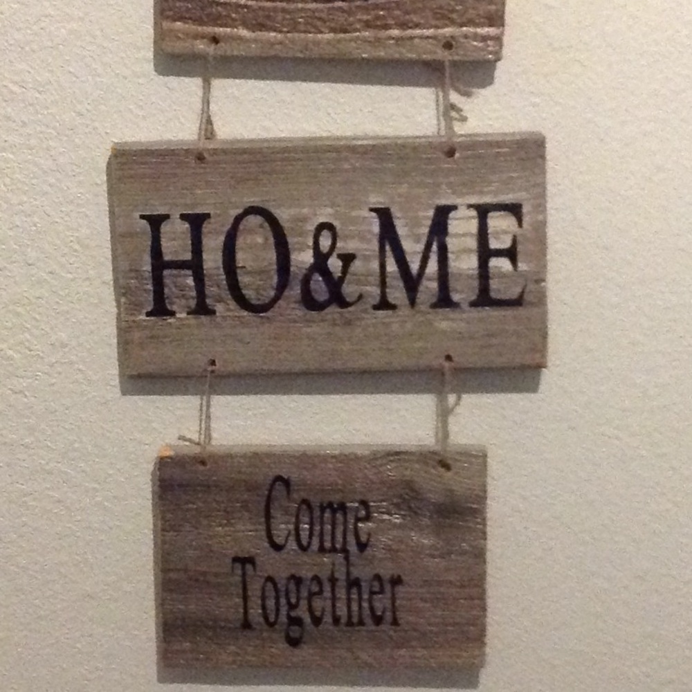 Home wood sign - Picture 3 of 3